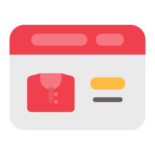 Online shop Generic Flat icon