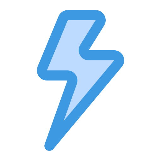 Flash Generic Blue icon