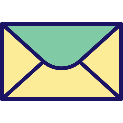 e-mail Generic Outline Color icona