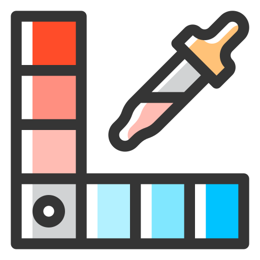 selector de color Generic Color Omission icono