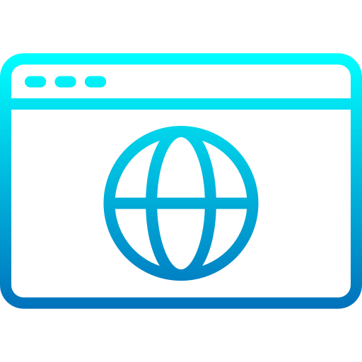 navegador web Generic Gradient icono