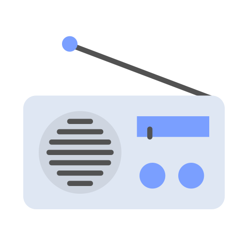 radio Generic Flat icona