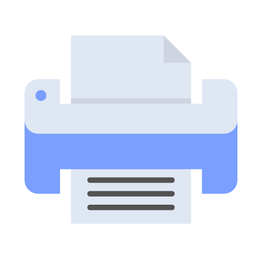 stampante Generic Flat icona
