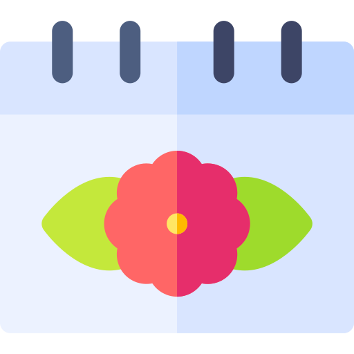 kalender Basic Rounded Flat icon