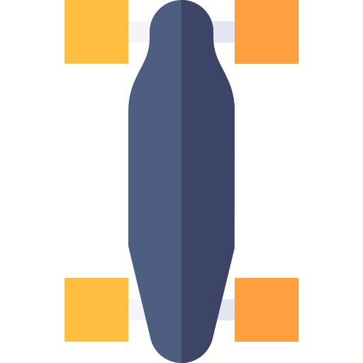 Skate Basic Straight Flat icon