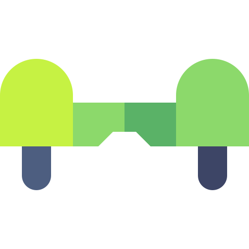 hoverboard Basic Straight Flat icon