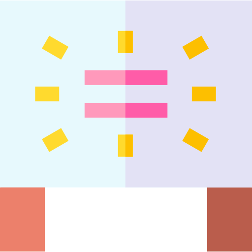 平等 Basic Straight Flat icon