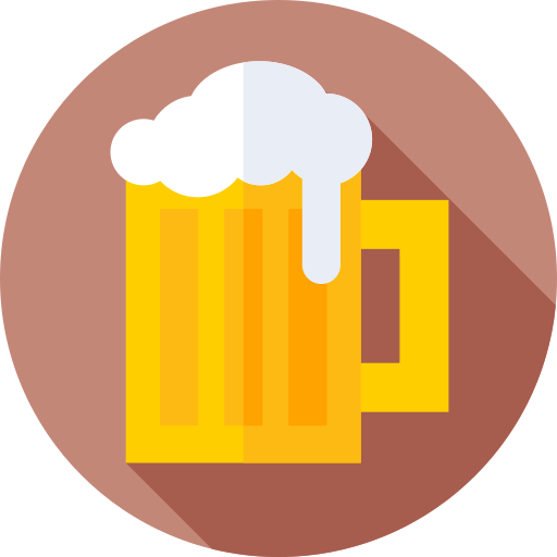 ビールのジョッキ Flat Circular Flat icon