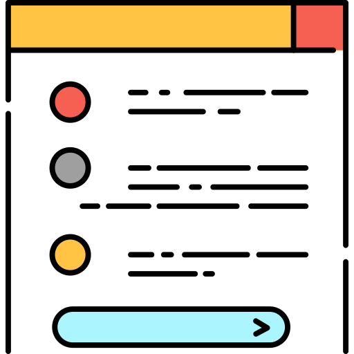 webサイト Generic Outline Color icon