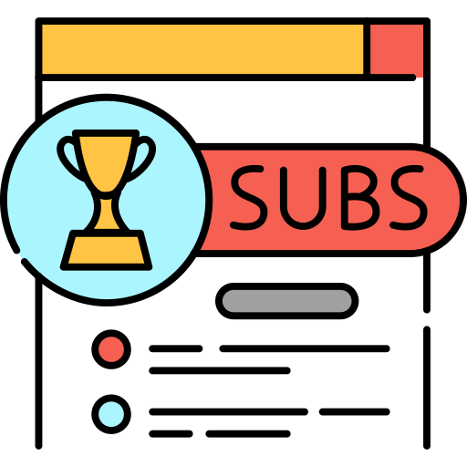 Subscription Generic Outline Color icon