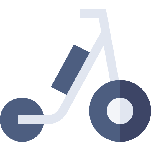 trike Basic Straight Flat icon