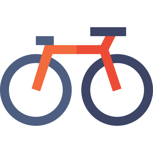 自転車 Basic Straight Flat icon