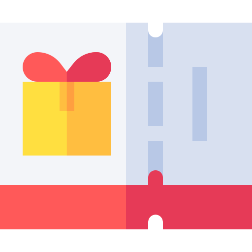 carta regalo Basic Straight Flat icona