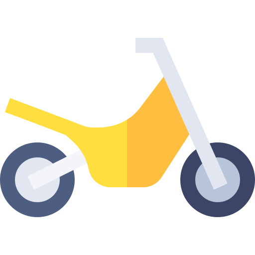 motorrad Basic Straight Flat icon