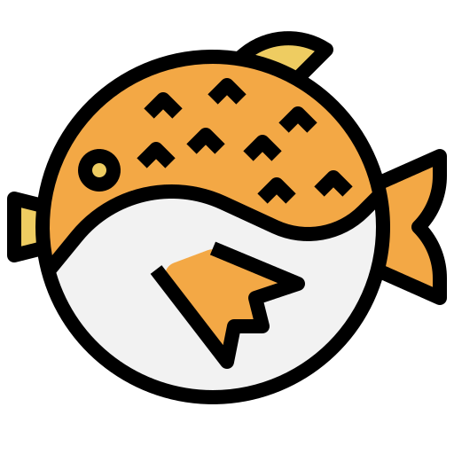 globefish Surang Lineal Color ikona