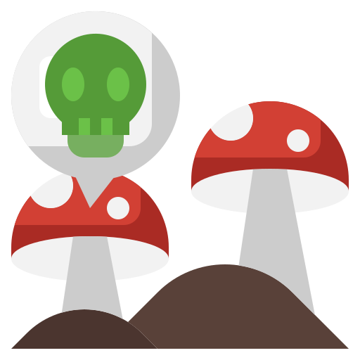Mushroom Surang Flat icon