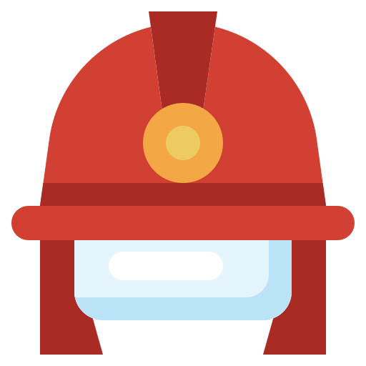 casco de bombero Surang Flat icono