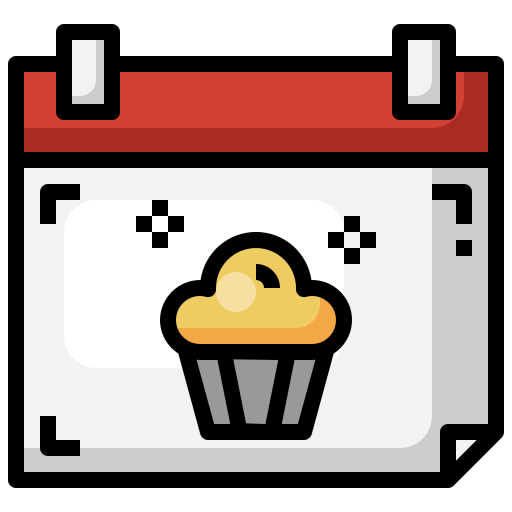 Cupcake Surang Lineal Color icon