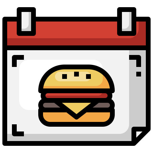 バーガー Surang Lineal Color icon