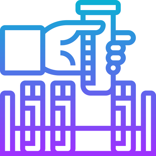 Blood sample Meticulous Gradient icon