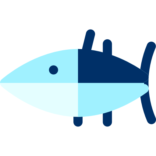 tuńczyk Basic Rounded Flat ikona
