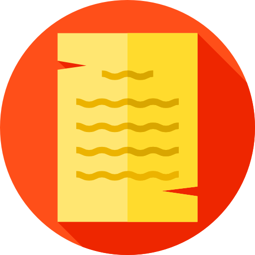 Letter Flat Circular Flat icon