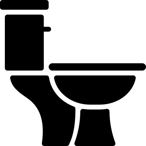 banheiro Basic Mixture Filled Ícone