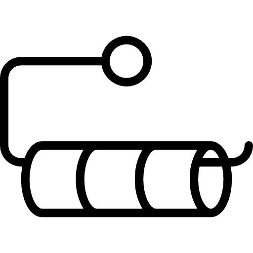 rolka papieru toaletowego Basic Mixture Lineal ikona