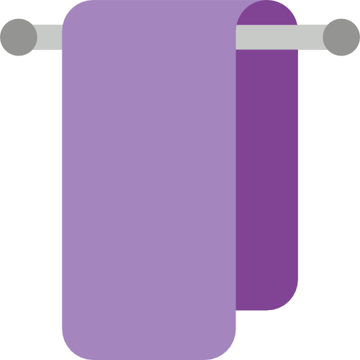 Towel Basic Mixture Flat icon