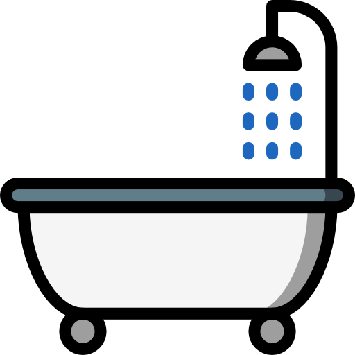 Bathtub Basic Mixture Lineal color icon