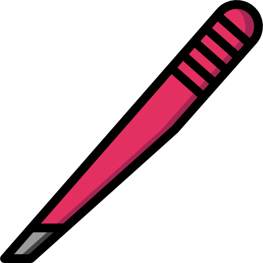 Tweezers Basic Mixture Lineal color icon