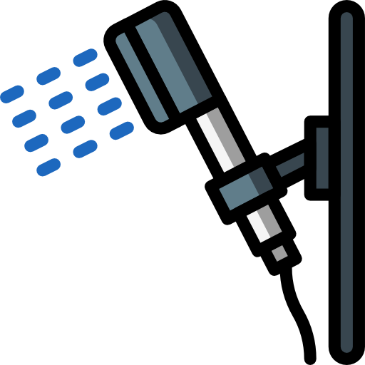 シャワー Basic Mixture Lineal color icon