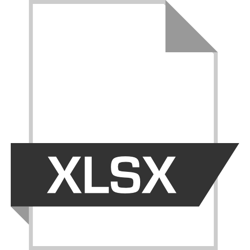 xlsx Alfredo Hernandez Flat icon