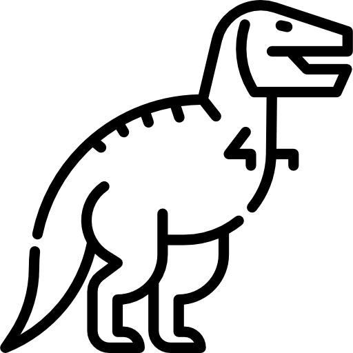 tyrannosaurus Special Lineal icoon