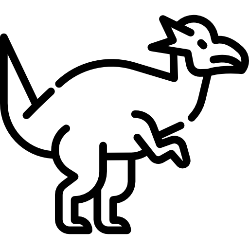 pachycefalozaur Special Lineal ikona