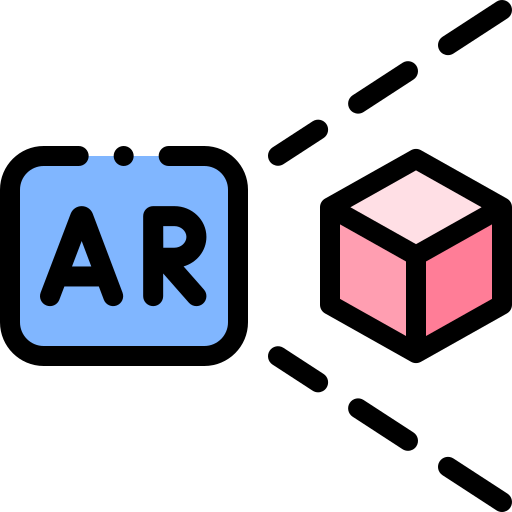 ar Detailed Rounded Lineal color icon