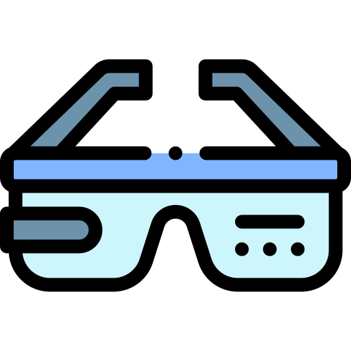 ar brille Detailed Rounded Lineal color icon