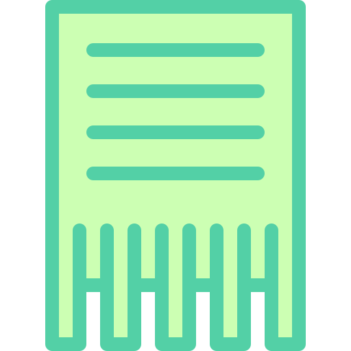 Shredder Detailed color Lineal color icon
