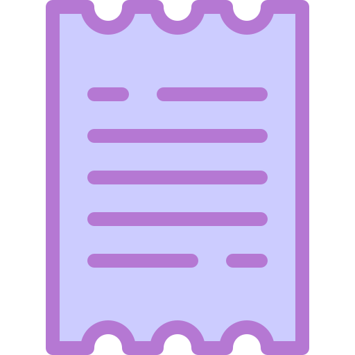 紙 Detailed color Lineal color icon