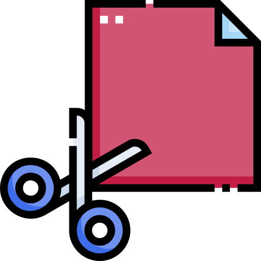 紙 Detailed Straight Lineal color icon