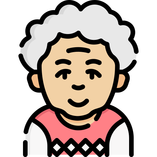 Elderly Special Lineal color icon