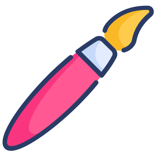 kunstpinsel Generic Outline Color icon