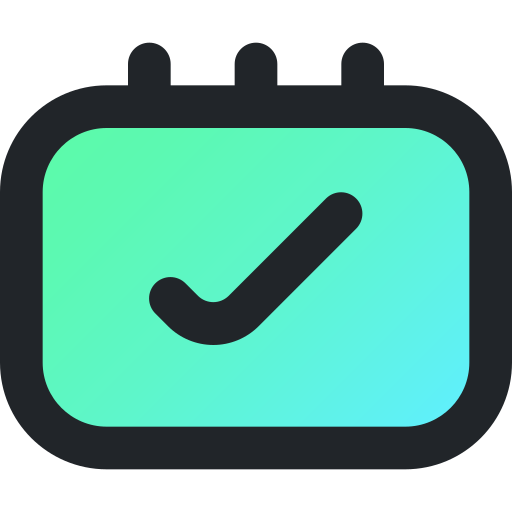 Date Generic Lineal Color Gradient icon