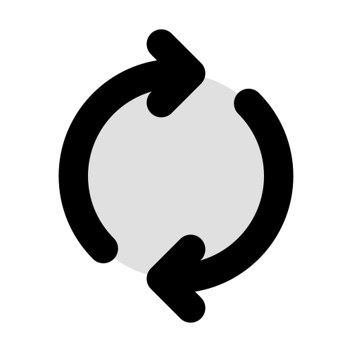 rotación Generic Outline Color icono