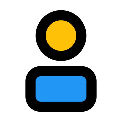 User Generic Outline Color icon