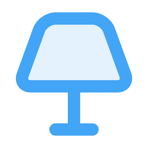 테이블 램프 Generic Blue icon