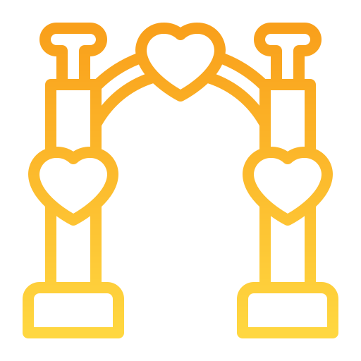 Свадебная арка Generic Gradient иконка
