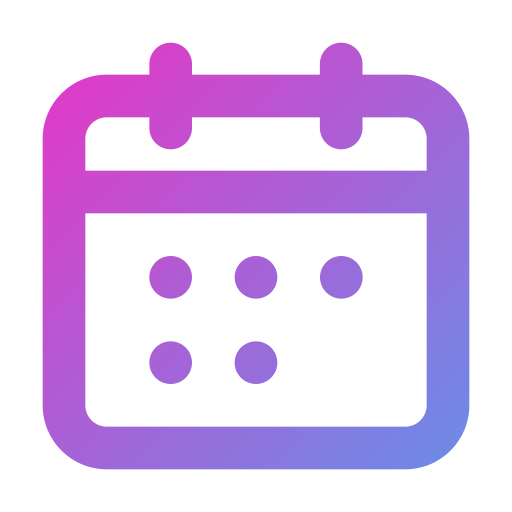 kalender Generic Gradient icon