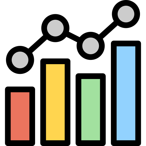 statistieken Generic Outline Color icoon