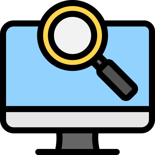Search engine Generic Outline Color icon